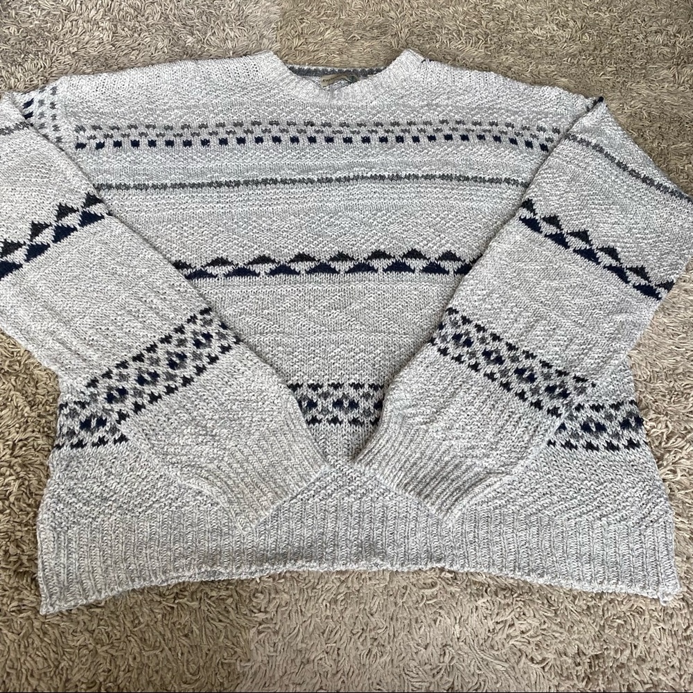 Men's Vintage '80's Field Master Crew Neck Cotton Sweater